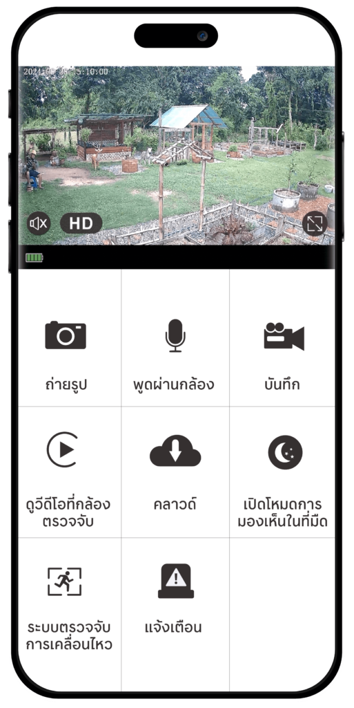 ตัวอย่างการใช้งานแอปพลิเคชัน RECO